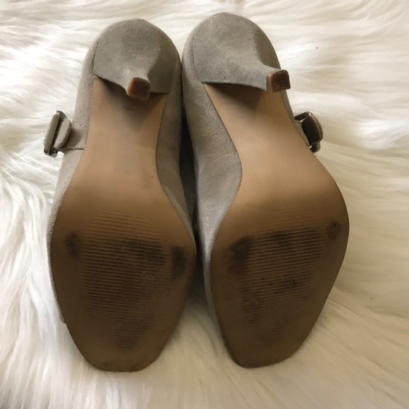 Steve Madden foldover peeptoe ankle booties - Picture 4 of 6